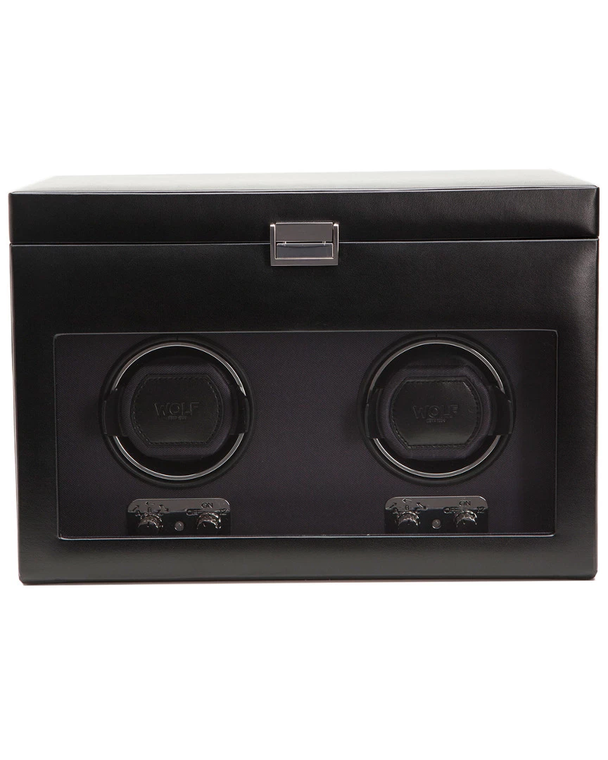 WOLF Heritage Double Winder Home Jewelry Boxes & Watch Winders