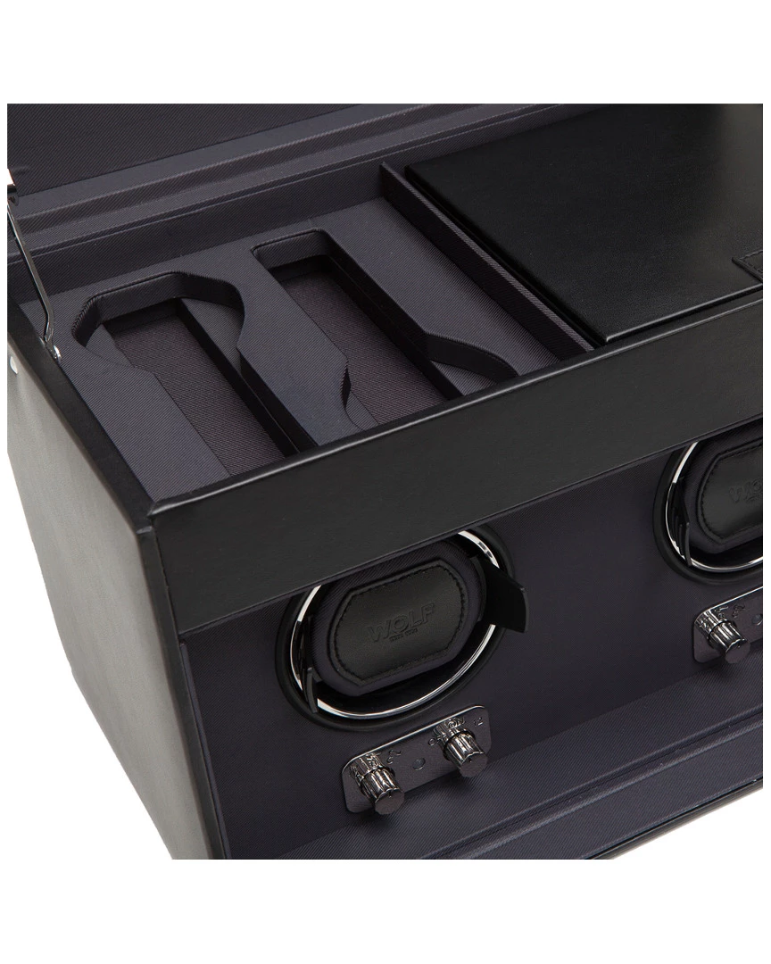 WOLF Heritage Double Winder Home Jewelry Boxes & Watch Winders - Image 3