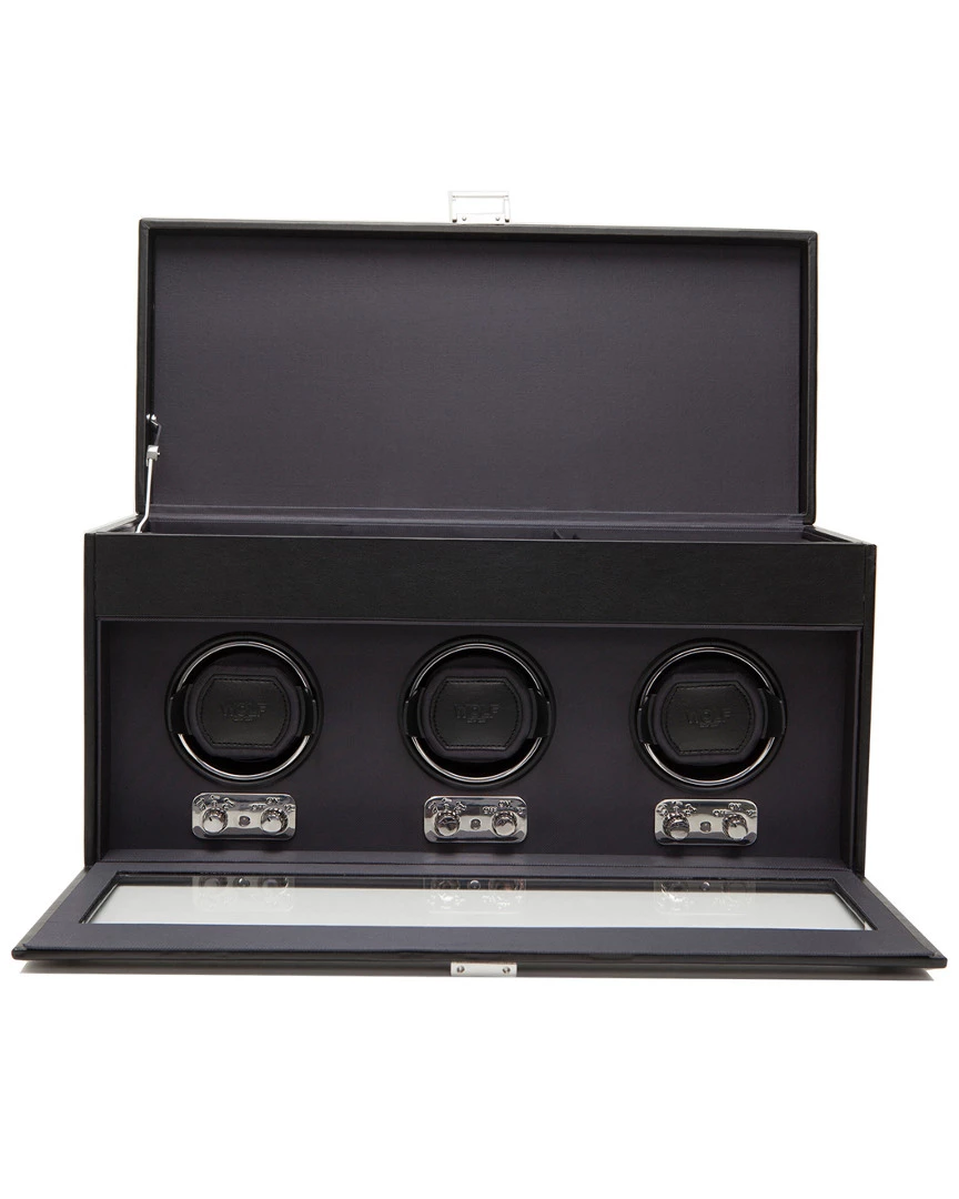 WOLF Heritage Triple Winder Home Jewelry Boxes & Watch Winders - Image 2