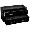 WOLF Meridian 2-Drawer Valet, Charging Station & Pen Box Home Jewelry Boxes & Watch Winders