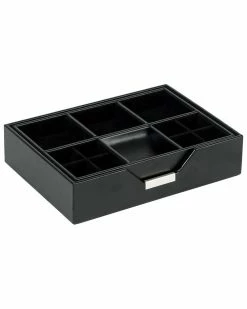 WOLF Heritage Set Of 2 Valet Trays Home Jewelry Boxes & Watch Winders