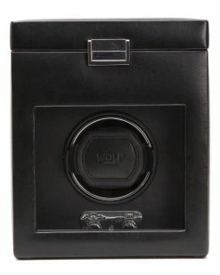 WOLF Heritage Single Winder / Storage Home Jewelry Boxes & Watch Winders