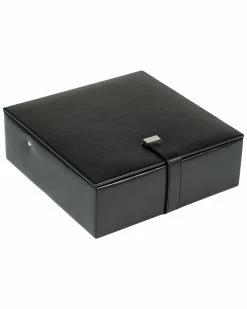 WOLF Heritage Large Valet Case Home Jewelry Boxes & Watch Winders