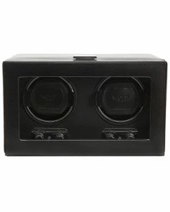 WOLF Heritage Double Winder Home Jewelry Boxes & Watch Winders