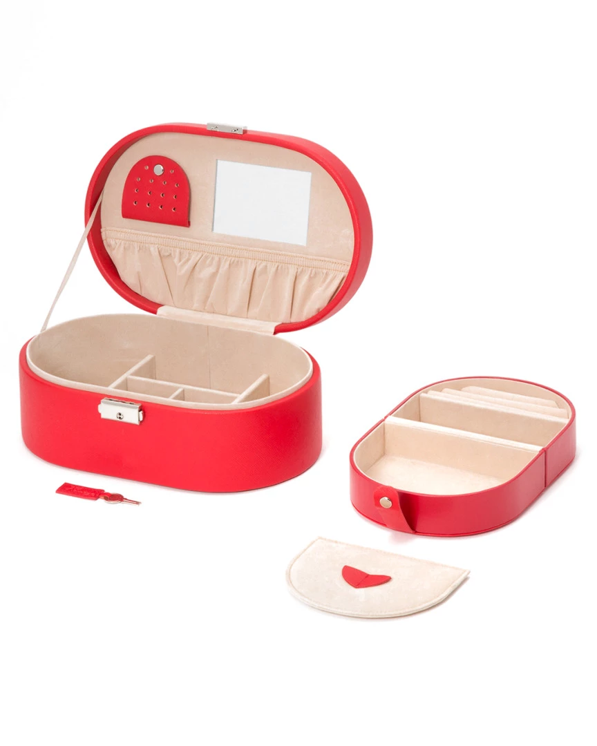 WOLF Heritage Oval Jewelry Box Home Jewelry Boxes & Watch Winders 4 WOLF Heritage Oval Jewelry Box Home Jewelry Boxes & Watch Winders - Image 2