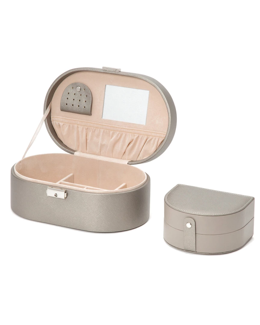 WOLF Heritage Oval Jewelry Box Home Jewelry Boxes & Watch Winders - Image 3