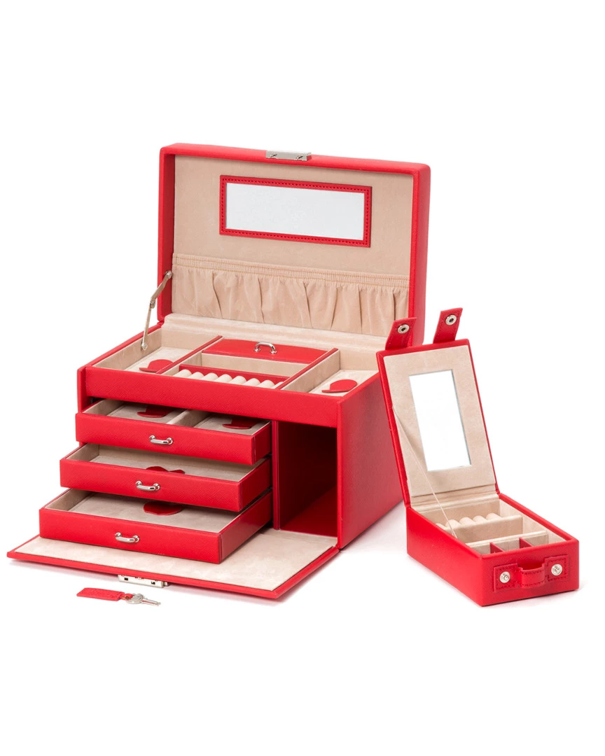 WOLF Heritage Large Jewelry Box Home Jewelry Boxes & Watch Winders - Image 2