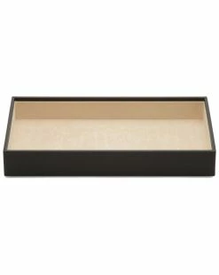 WOLF Black Vault Tray Home Jewelry Boxes & Watch Winders