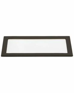 WOLF Vault Tray Glass Lid Black Home Jewelry Boxes & Watch Winders