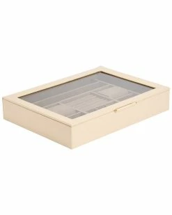 WOLF Sophia Jewelry Box With Window Home Jewelry Boxes & Watch Winders