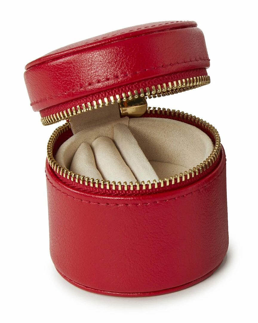 WOLF Round Mini Zip Case Home Jewelry Boxes & Watch Winders - Image 2