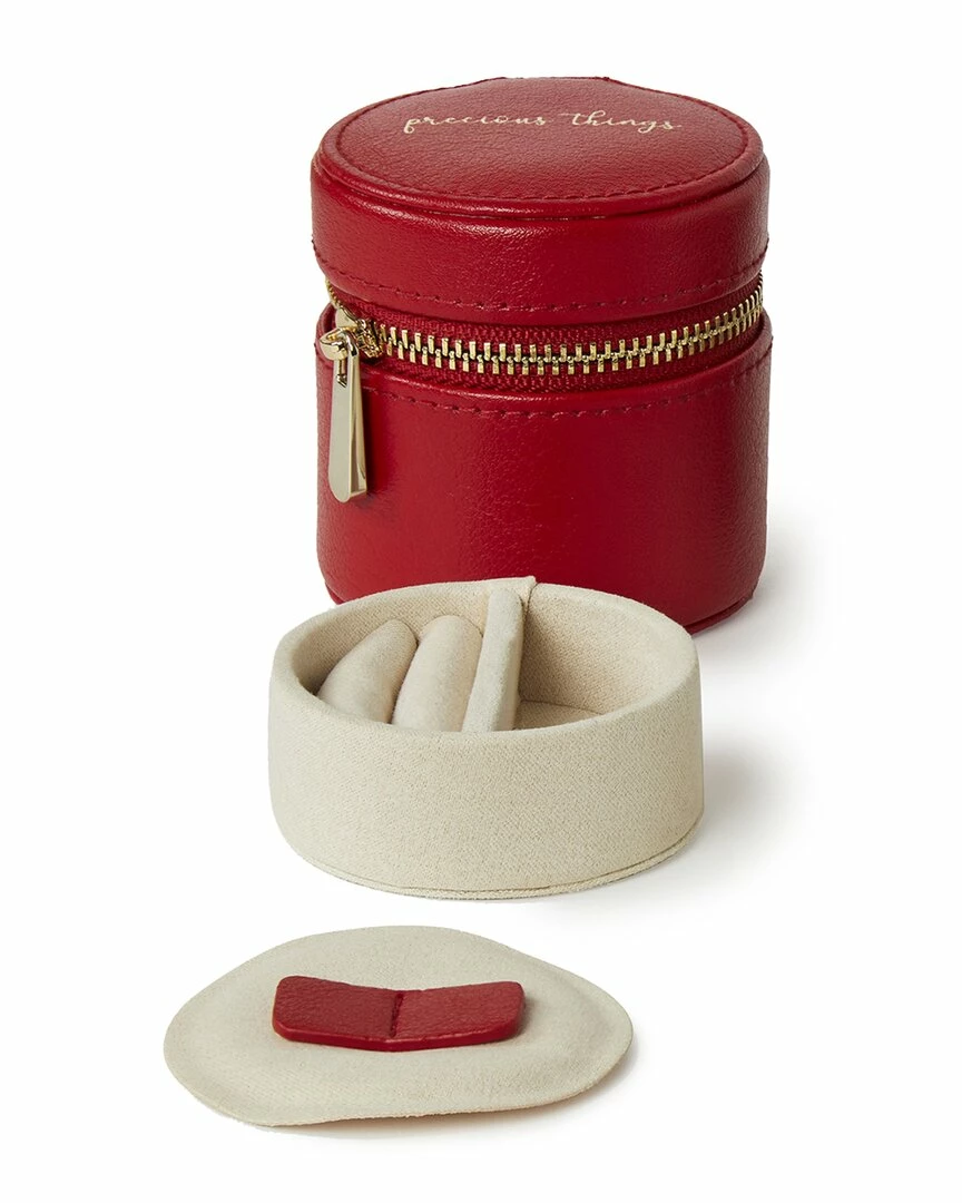 WOLF Round Mini Zip Case Home Jewelry Boxes & Watch Winders - Image 3