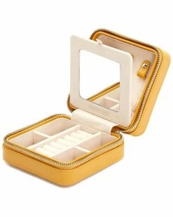 WOLF Maria Small Zip Case Home Jewelry Boxes & Watch Winders