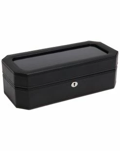 WOLF Windsor 5pc Watch Box Home Jewelry Boxes & Watch Winders