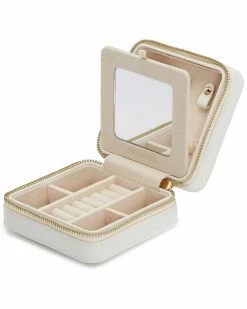 WOLF Maria Small Zip Case Home Jewelry Boxes & Watch Winders