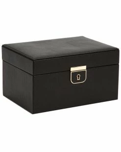 WOLF Palermo Small Leather Jewelry Box Home Jewelry Boxes & Watch Winders