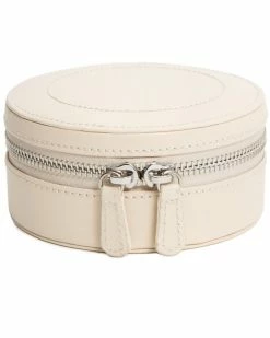 WOLF Sophia Leather Mini Zip Case Home Travel Accessories