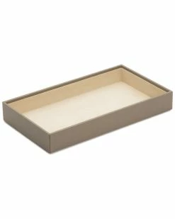 WOLF Vault 2in Deep Tray Home Jewelry Boxes & Watch Winders