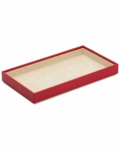WOLF Vault 1.5in Deep Tray Red Home Jewelry Boxes & Watch Winders