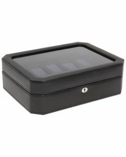 WOLF Windsor 10pc Watch Box Home Jewelry Boxes & Watch Winders