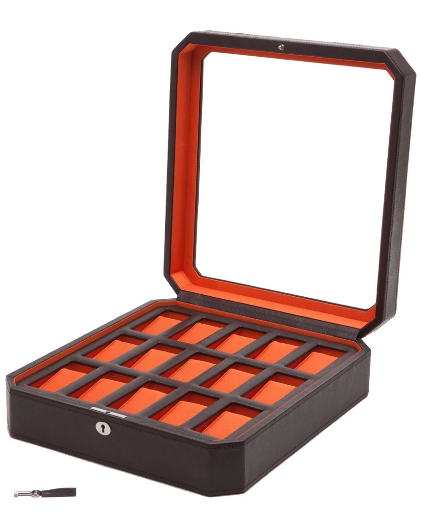 WOLF Windsor 15pc Watch Box Home Jewelry Boxes & Watch Winders - Image 2