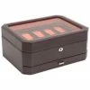 WOLF Windsor 10pc Watch Box Home Jewelry Boxes & Watch Winders