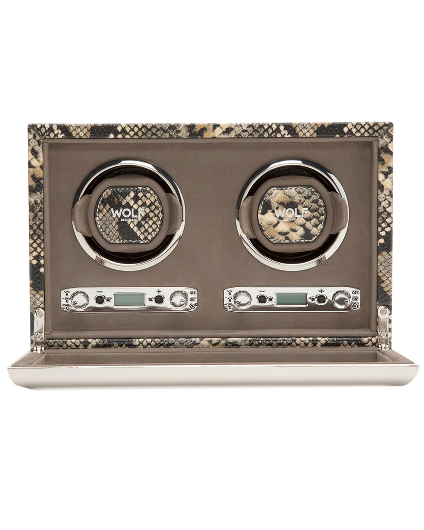 WOLF Exotic Double Winder Home Jewelry Boxes & Watch Winders - Image 2