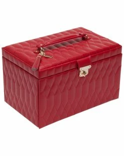 WOLF Caroline Large Jewelry Case I Home Jewelry Boxes & Watch Winders